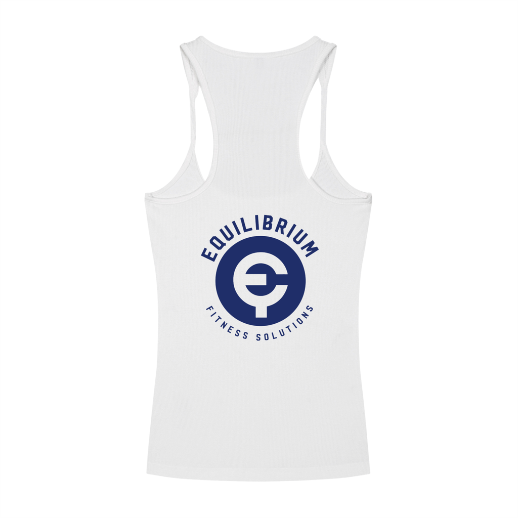 Slim Fit Ribbed Racerback Tank Top